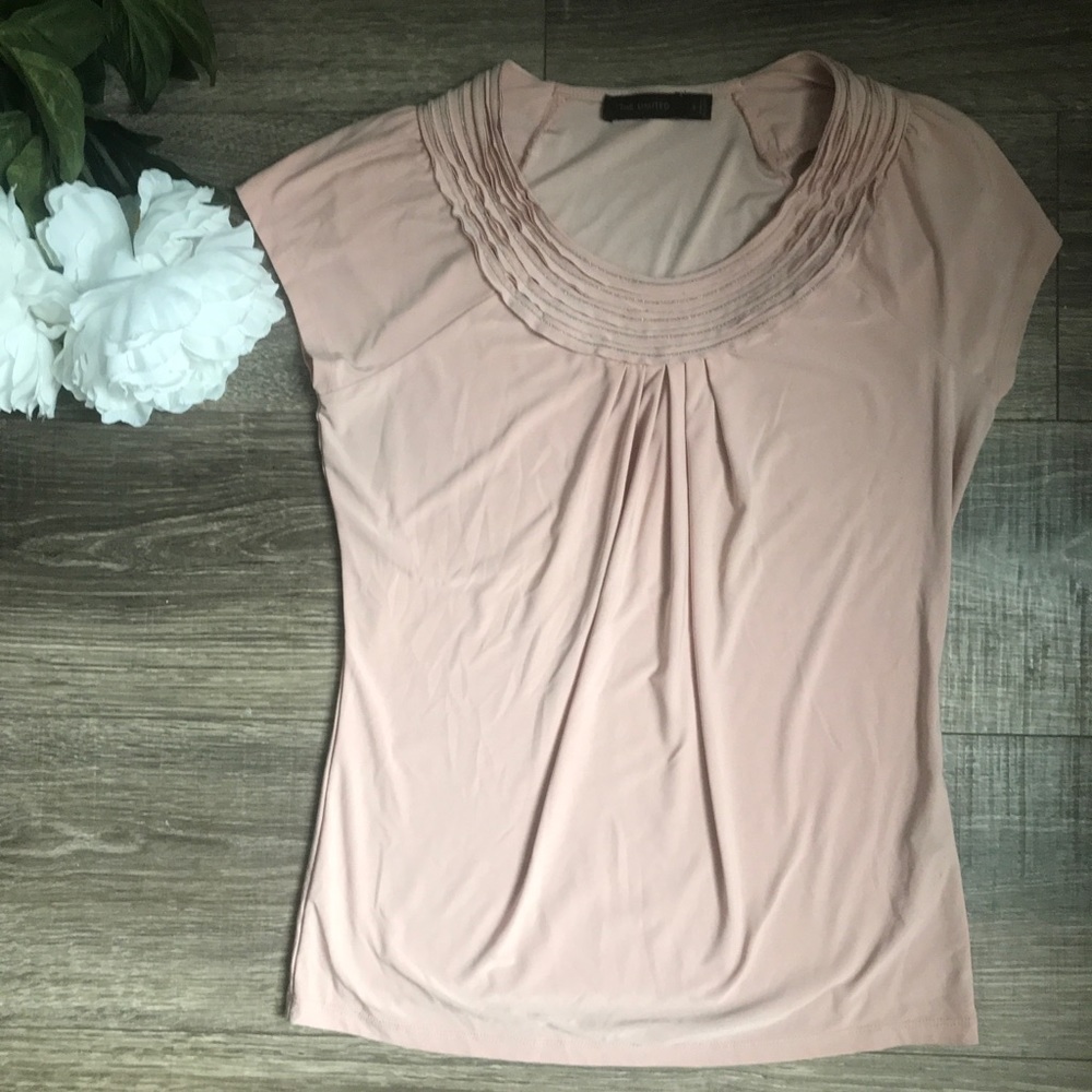 3 FOR $20 SALE- Light Pink silk top- The Limited